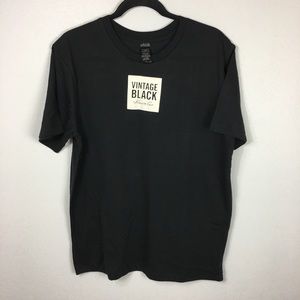 Men’s Kenneth Cole Black Graphic Print Tee Large